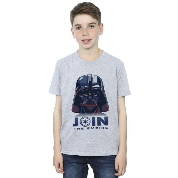 Star Wars: A New Hope Boys T-Shirt / Sports Grey - Picture 2 of 3